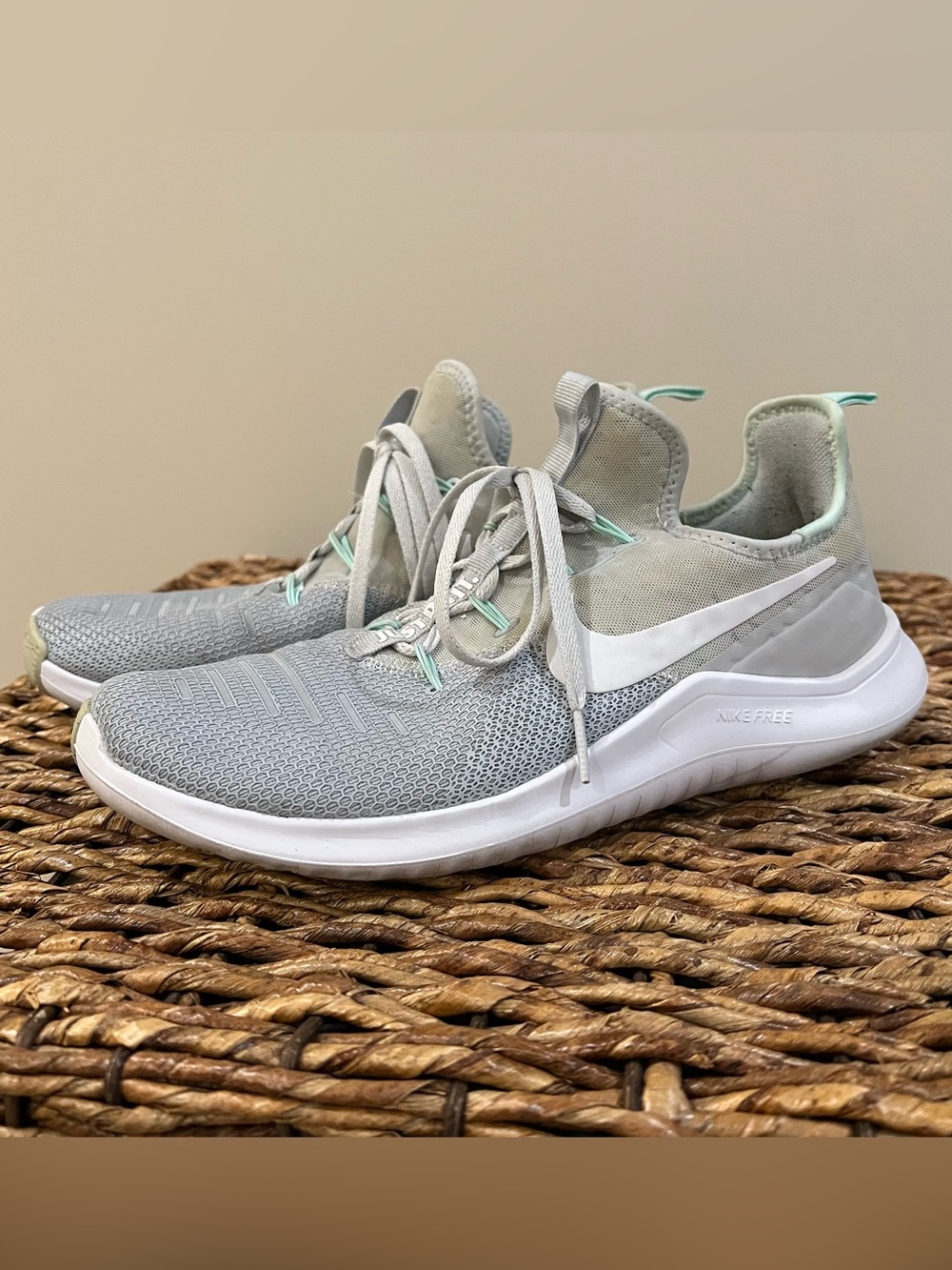 Nike Free TR 8 Grey Running Shoes (size 9.5 women’s)